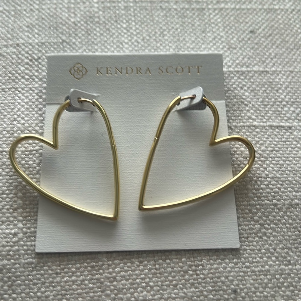 Kendra Scott - Ansley Hoop in Gold EUC